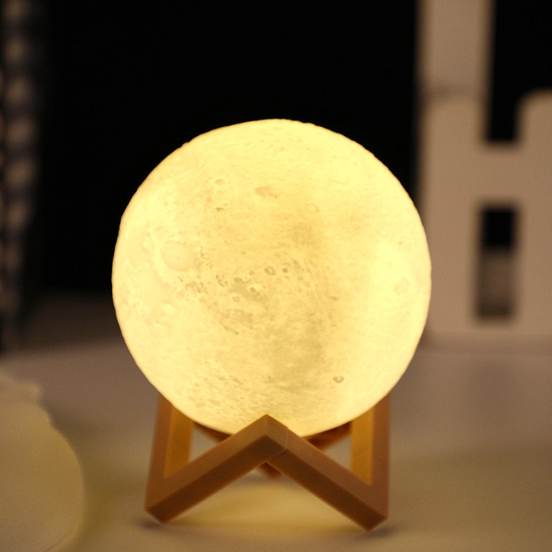 16 Colors Remote Moon Lamp Colorful 3D Dimmable Moon Light as Gifts