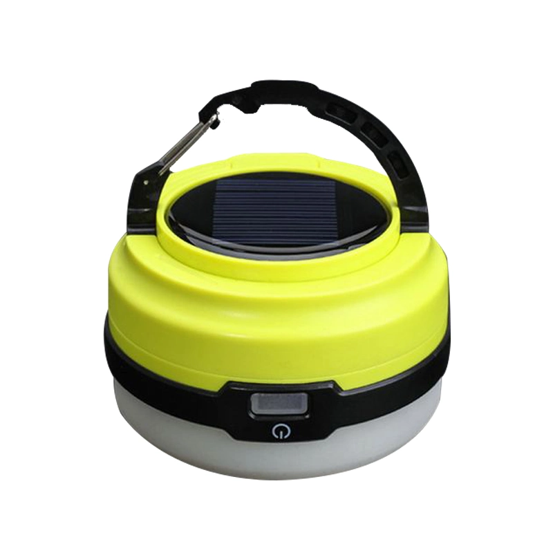 Outdoor Portable Solar Retractable Silicone LED Camping Lamp